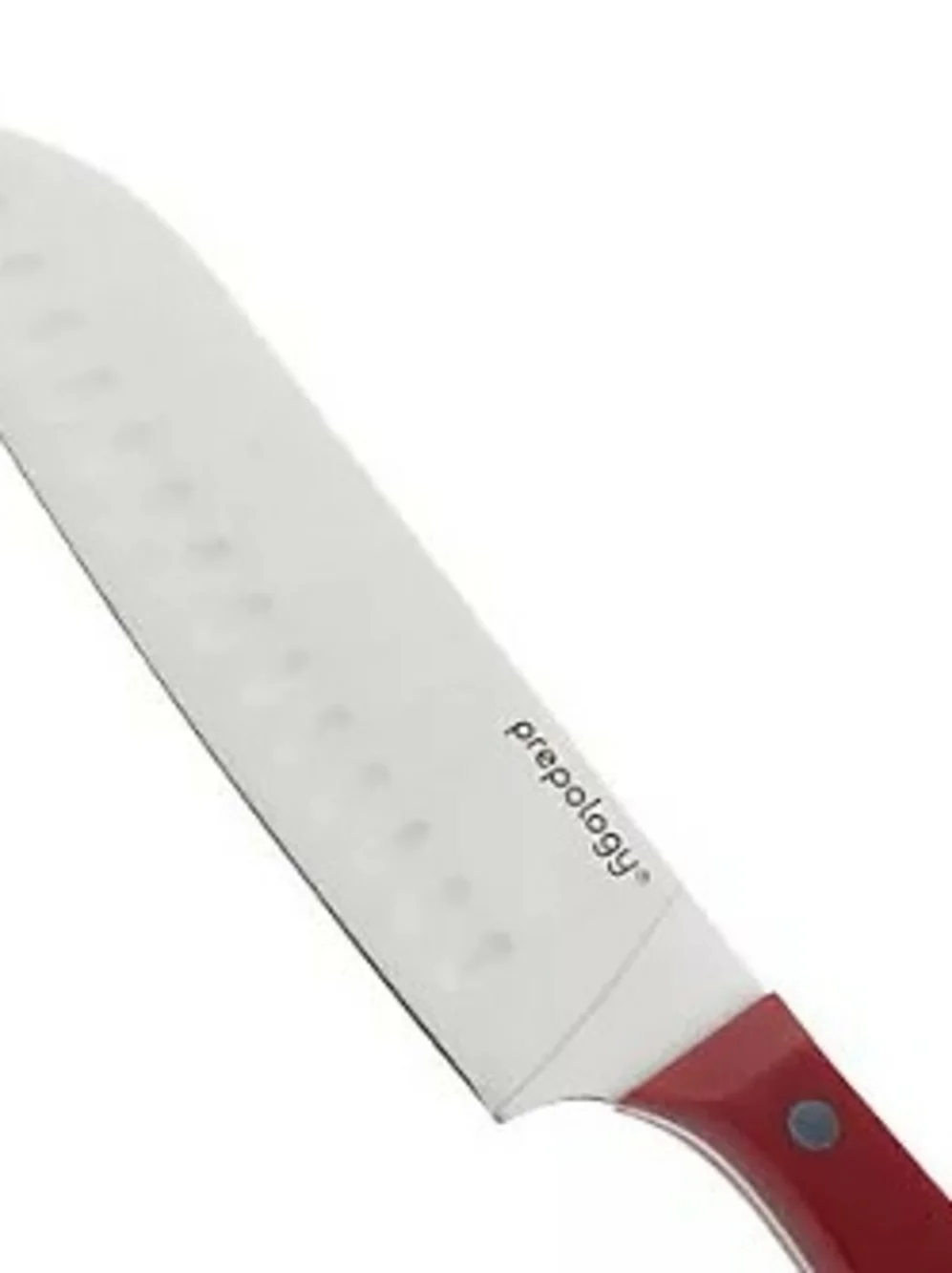 Prepology 4 Pc Stainless Cutlery Set w/ Wood Gift Case Red